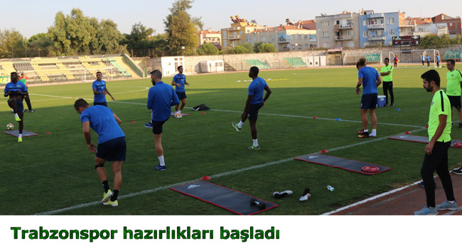 Akhisar Belediyespor'da Trabzonspor hazrlklar balad