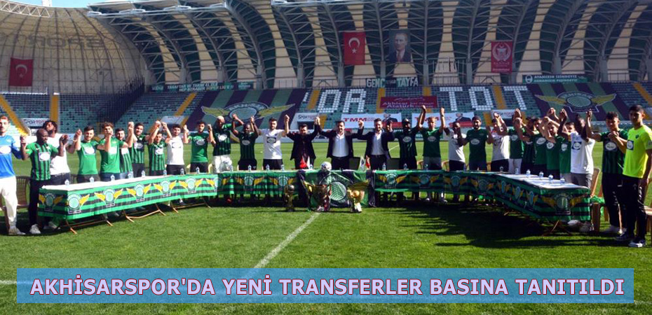 Akhisarspor'da yeni transferler basna tantld