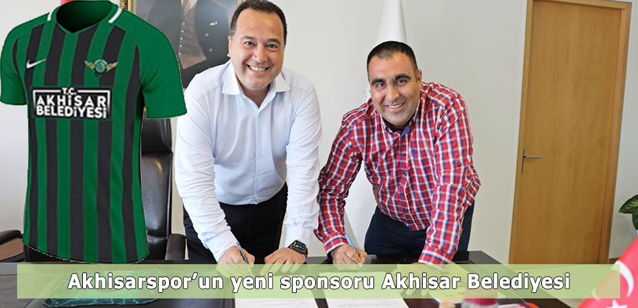 Akhisarspor'un yeni sponsoru Akhisar Belediyesi