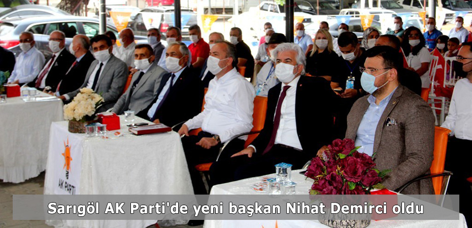 Sargl AK Parti'de yeni bakan Nihat Demirci oldu