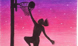 Yunusemreli sporcular resimle basketbolu anlatt
